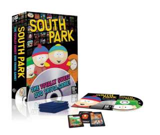 Packed with hilarious South Park clips, this DVD/trivia game will 