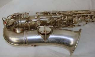 Beautiful Vintage Frank Holton Alto Eb Saxophone With Case  