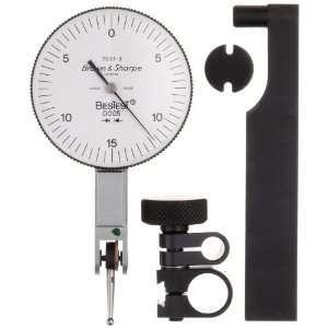 7031 3 Dial Test Indicator Set, Top Mounted, M1.7x4 Thread, White Dial 