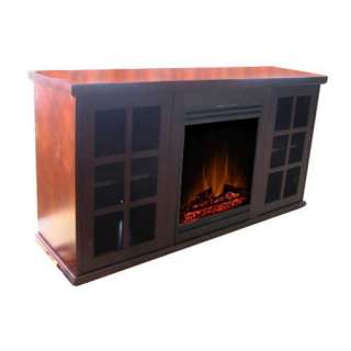 500/1000w 20Mahagony Steel & MDF Electric Fireplace Heater CSA 