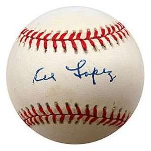 Al Lopez Autographed Baseball (JSA)   Autographed Baseballs