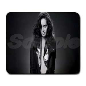 Alexis Bledel Rectangular Mouse Pad   9.25 x 7.75 Mouse Mat   Deluxe 