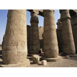  Colonnade of Amenophis III (Amenhotep III), Luxor Temple 