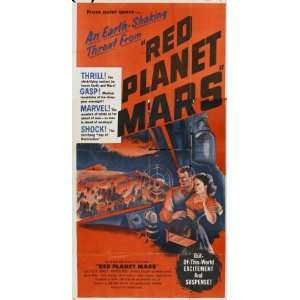   Planet Mars Poster B 20x40 Peter Graves Andrea King Herbert Berghof