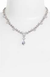 Nina Sandria Crystal Drop Necklace $135.00