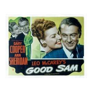  Good Sam, Ann Sheridan, Gary Cooper, 1948 Giclee Poster 