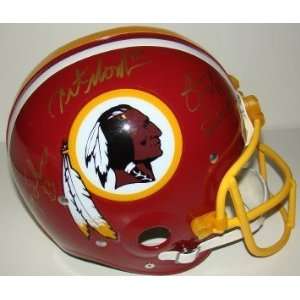 Art Monk Autographed Helmet   THE POSSE +2 F S Proline RK JSA