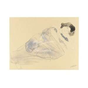 Auguste Rodin   Femme Vetue Allongee Sur Flanc