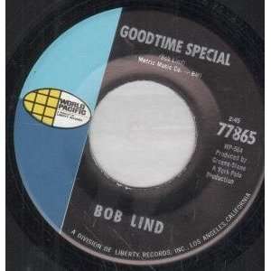   SPECIAL 7 INCH (7 VINYL 45) US WORLD PACIFIC BOB LIND Music