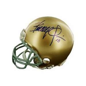 Brady Quinn Autographed Norte Dame Fighting Irish Mini Football Helmet