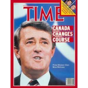  Brian Mulroney / TIME Cover September 17, 1984, Art 