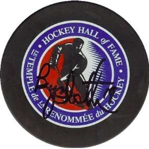  Bryan Trottier Signed Puck   (Hall of Fame) Sports 