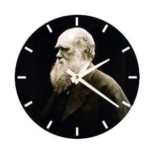 Charles Darwin Wall Clock