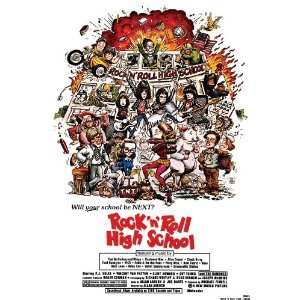  Rock n Roll High School (1979) 27 x 40 Movie Poster Style 