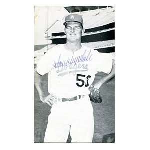 Don Drysdale Autographed / Signed Post Card