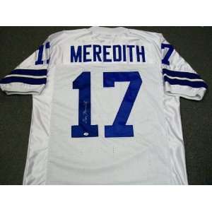 Don Meredith Autographed Dallas Cowboys Jersey