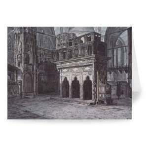 Edward the Confessors Chapel, Westminster   Greeting Card (Pack of 