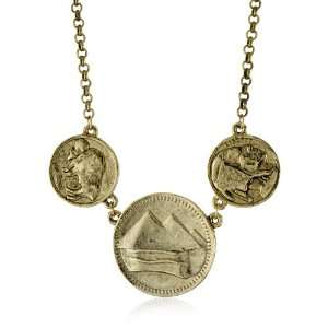  Low Luv by Erin Wasson Three Coin Necklace Jewelry
