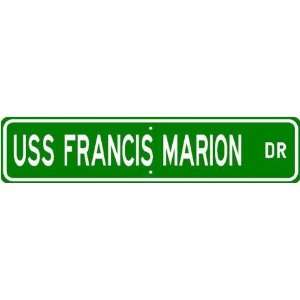  USS FRANCIS MARION Street Sign   Navy
