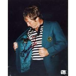  Autographed Fuzzy Zoeller Picture   Masters GAI 