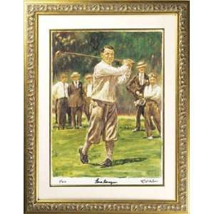 Gene Sarazen   Signed Lithograph