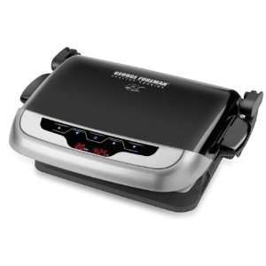 George Foreman GRP4EWS Platinum Evolve Grill with 2 Grill Plates and 2 