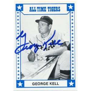 George Kell Autographed/Signed Card