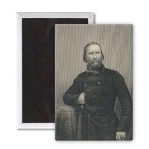 Giuseppe Garibaldi, engraved by D.J Pound   3x2 inch Fridge Magnet 