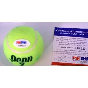 Jim Courier Autographed Signed Tennis Ball PSA DNA Certified