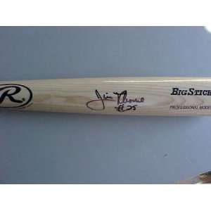 Jim Thome Hand Signed Autographed Full Size Rawlings Big Stick 