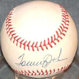  Tommy John Autographed Ball 