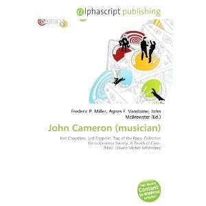  John Cameron (musician) (9786134019972) Books