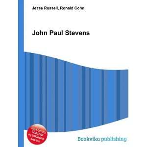  John Paul Stevens Ronald Cohn Jesse Russell Books