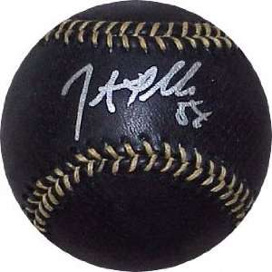 Jonathan Papelbon Autographed Black Leather Baseball