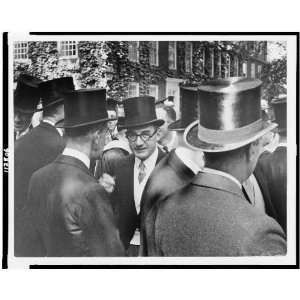  Joseph Alsop, wearing top hat, 1956