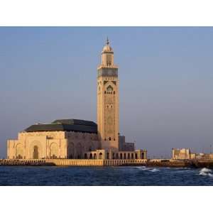 Hassan Ii Mosque in Casablanca, the Third Largest in World after Those 