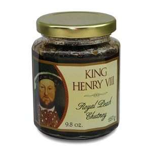 King Henry VIII   Royal Peach Chutney  Grocery & Gourmet 
