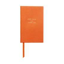 Smythson Keep Calm And Carry On Notebook