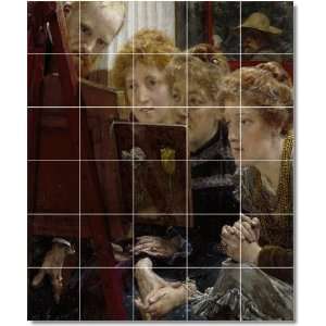 Lawrence Alma Tadema People Floor Tile Mural 29  60x72 using (30 