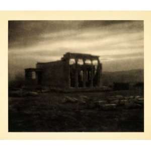  1937 Greek Temple Columns Leni Riefenstahl Photogravure 