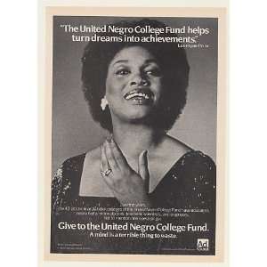  1985 Leontyne Price United Negro College Fund Photo Print 