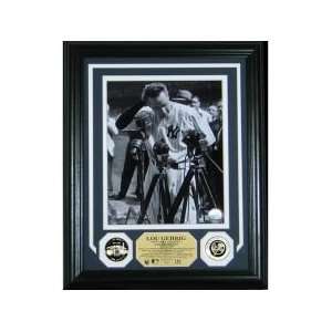 Lou Gehrig Day Photomint Framed Collage