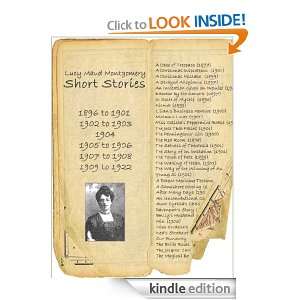 Lucy Maud Montgomery Short Stories 1896 1922 [Annotated] Lucy Maud 