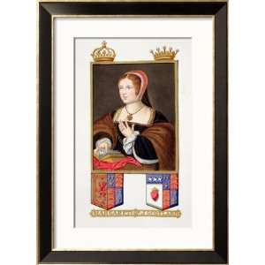  Portrait of Margaret Tudor Queen of Scotland from Memoirs 