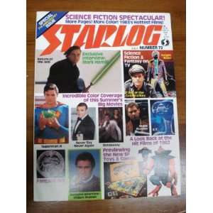    Starlog Magazine #72 July 1983 Mark Hamill Interview Books