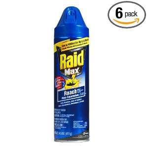  Raid Max Roach & Ant, 14.5 Ounce Cans (Pack of 6) Health 