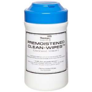 Thomas 2060 Deionized Water Premoistened Clean Sterile Wipe, 6 Length 