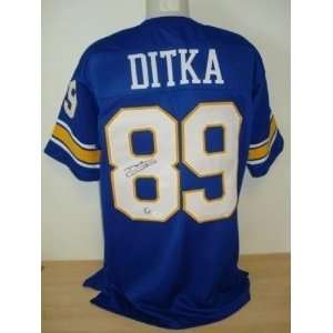 Mike Ditka Autographed Uniform   Pittsburgh Panthers JSA   Autographed 