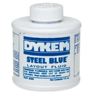 Dykem CL BLUE Layout Fluid Ship Ground Only ORM D, 4oz Size  