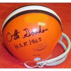 Otto Graham Autographed Mini Helmet